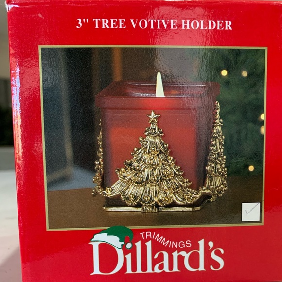 Dillards Holiday Nwt Candle Holder Poshmark